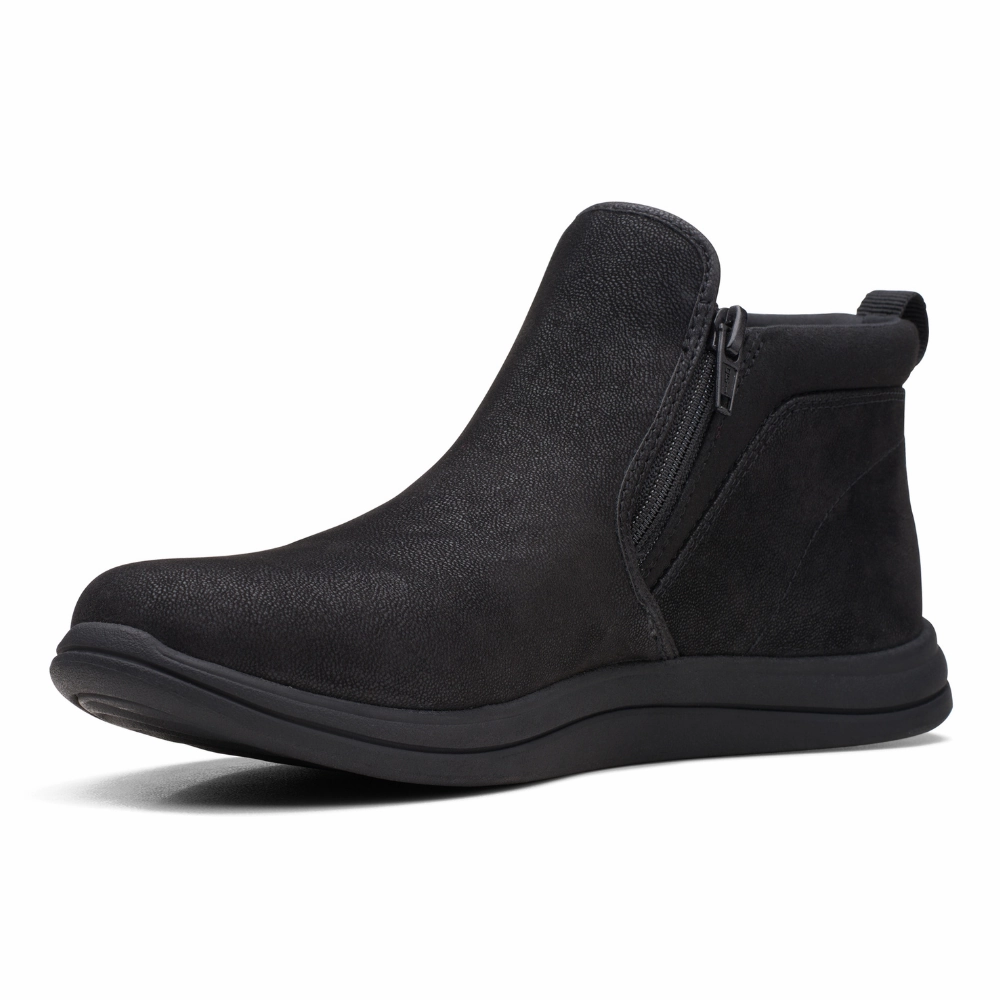 Clarks Breeze Clover Black Boot (Women's) Boots From Macy's