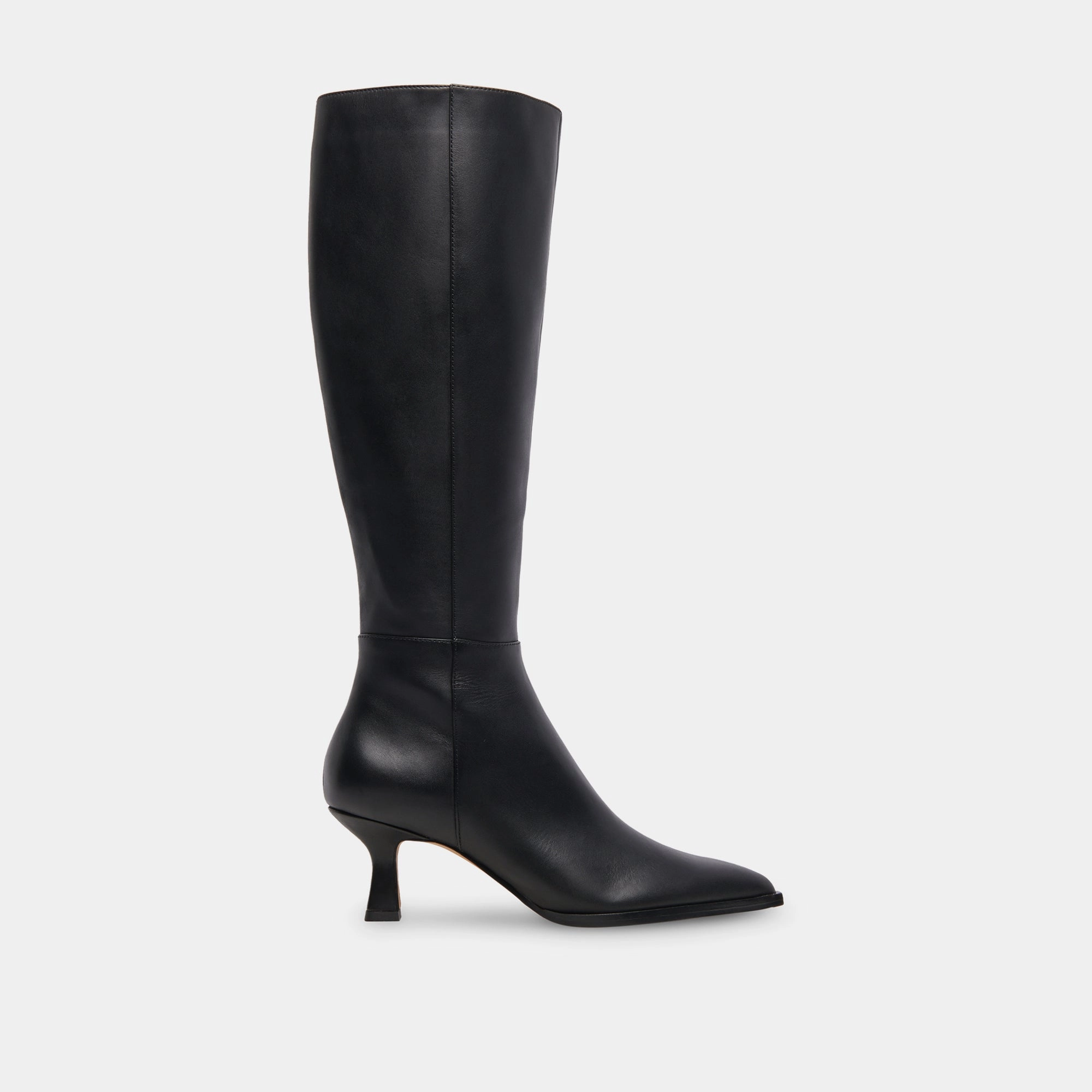 AUGGIE WIDE CALF BOOTS BLACK LEATHER Sundance Boots