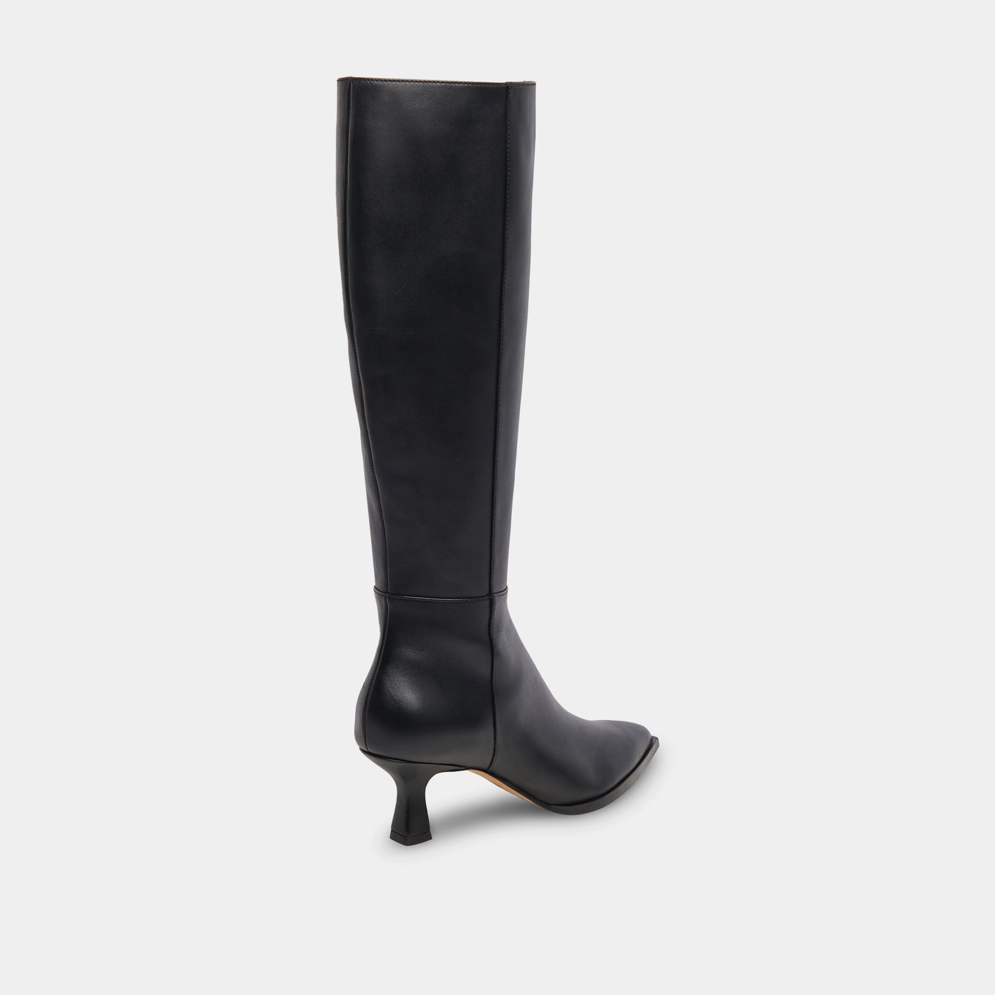 AUGGIE WIDE CALF BOOTS BLACK LEATHER Boots In The Winter