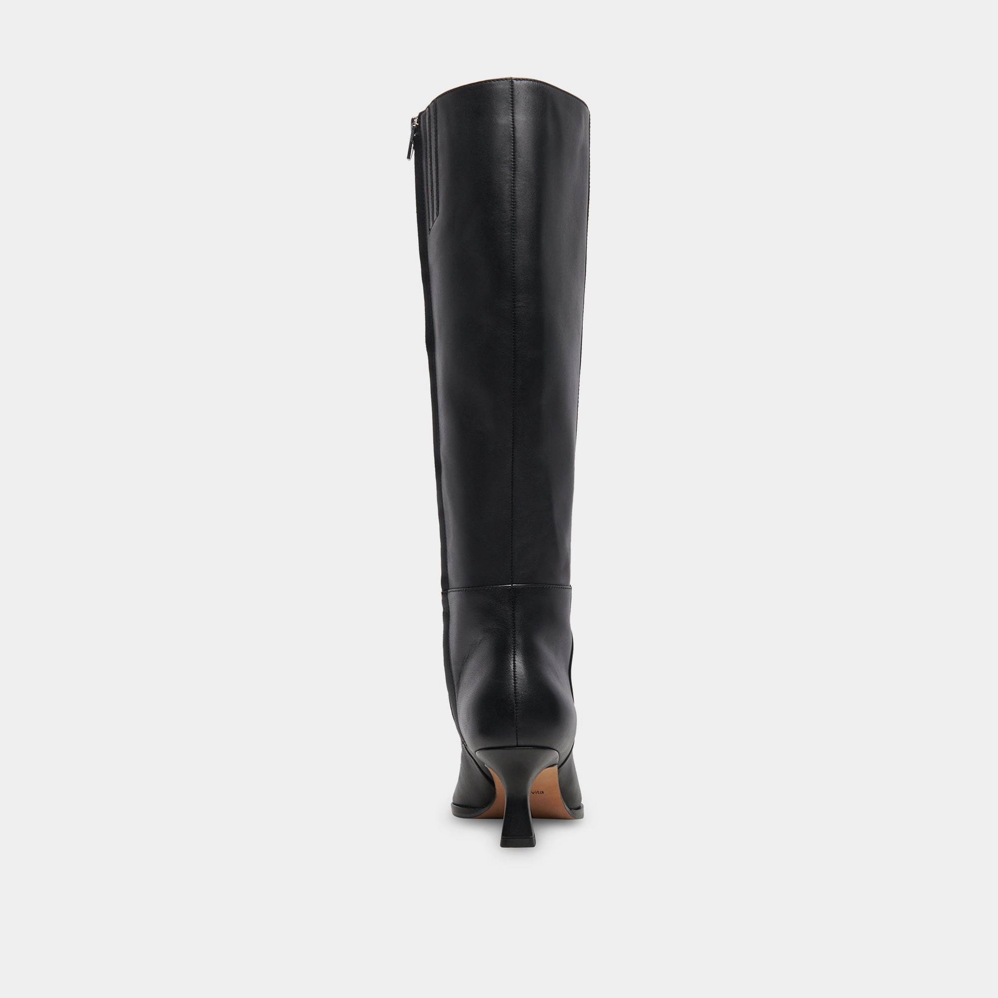 AUGGIE WIDE CALF BOOTS BLACK LEATHER Terraria Terraspark Boots