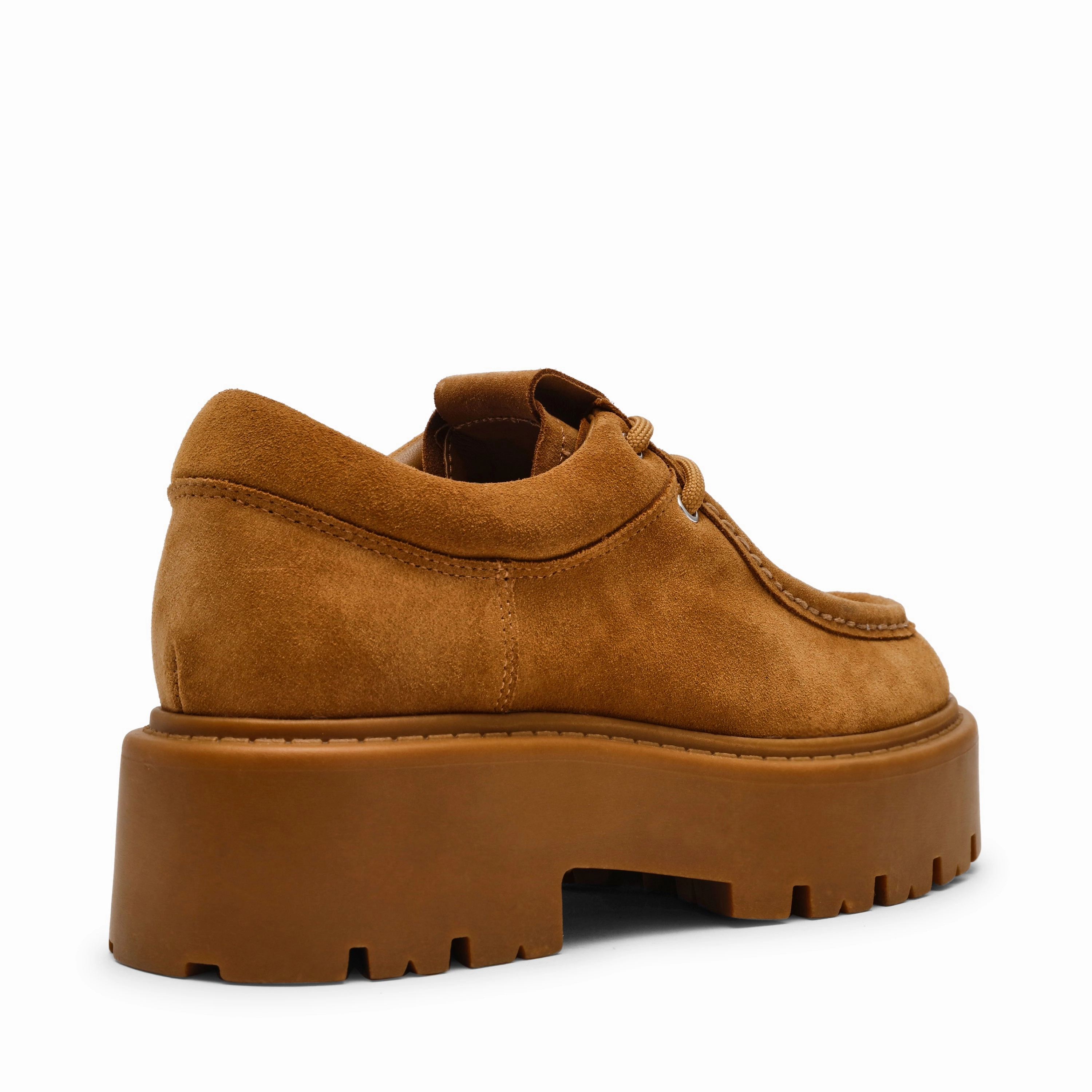 Pearl Loafers Offsetter Flat Shoe TAN SUEDE