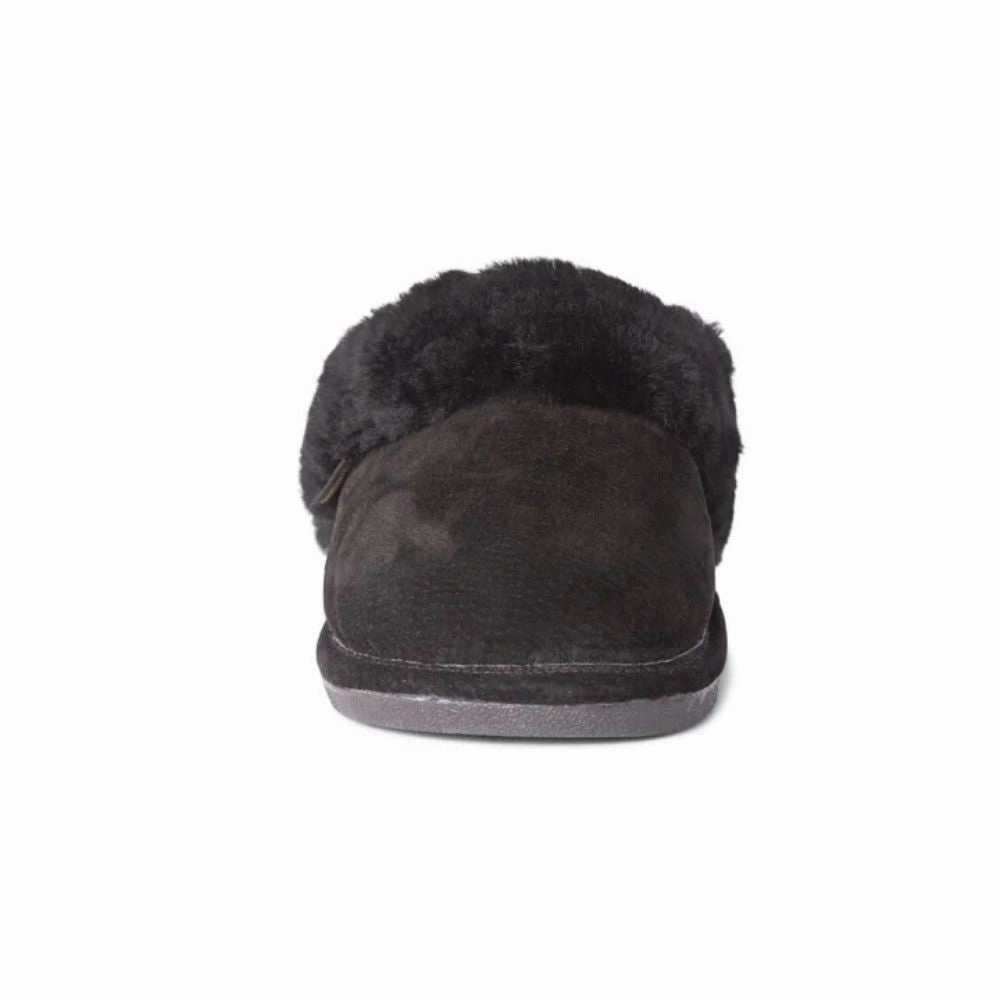 Old Friend Scuff Black Slipper (Women's) The Hemp Slippers