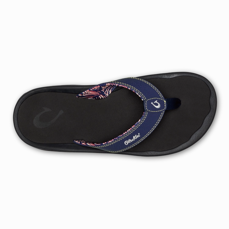 Bottoms Sandals Olukai Ohana Sandal-Navy/Onyx