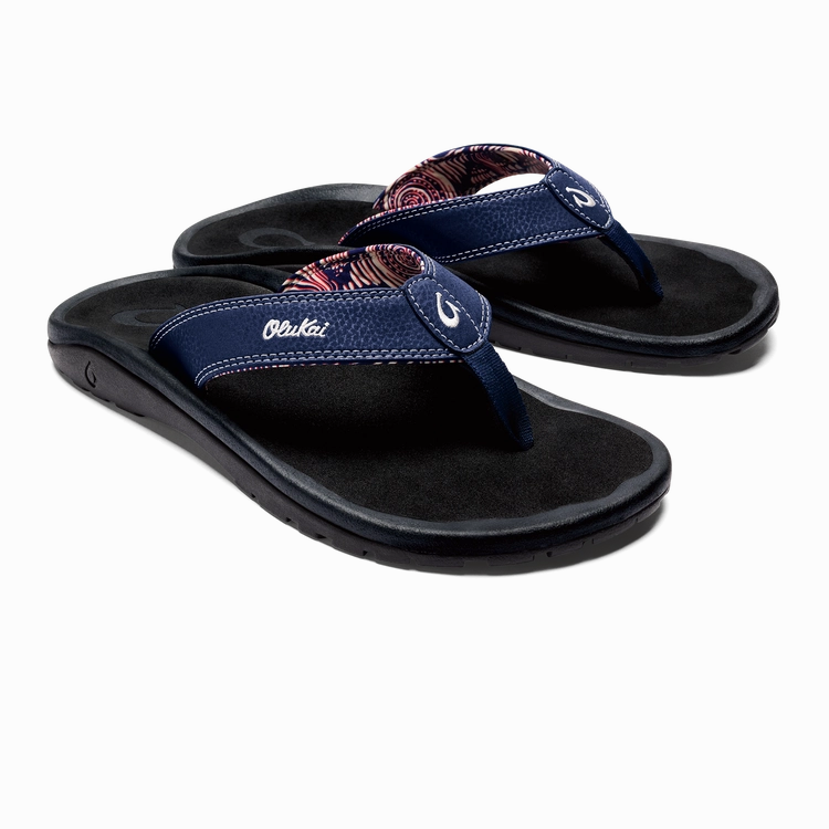 Olukai Ohana Sandal-Navy/Onyx Plantation Ocho Rios Jamaica