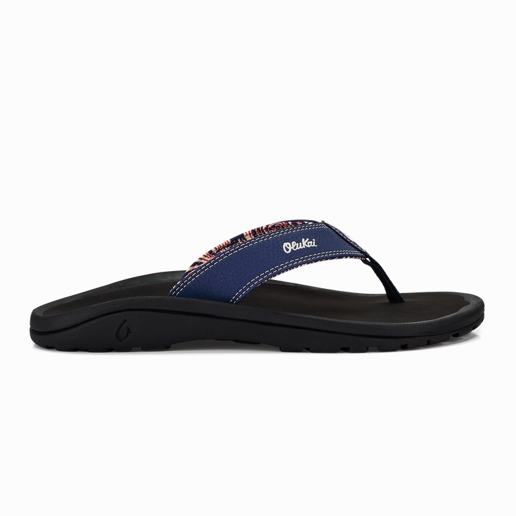 Olukai Ohana Sandal-Navy/Onyx Go Walk Sandals