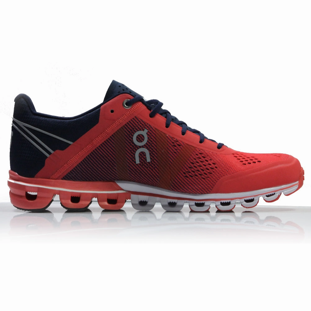 Soft Running Shoes On Cloudflow Women's Running Shoe - Crimson/Midnight