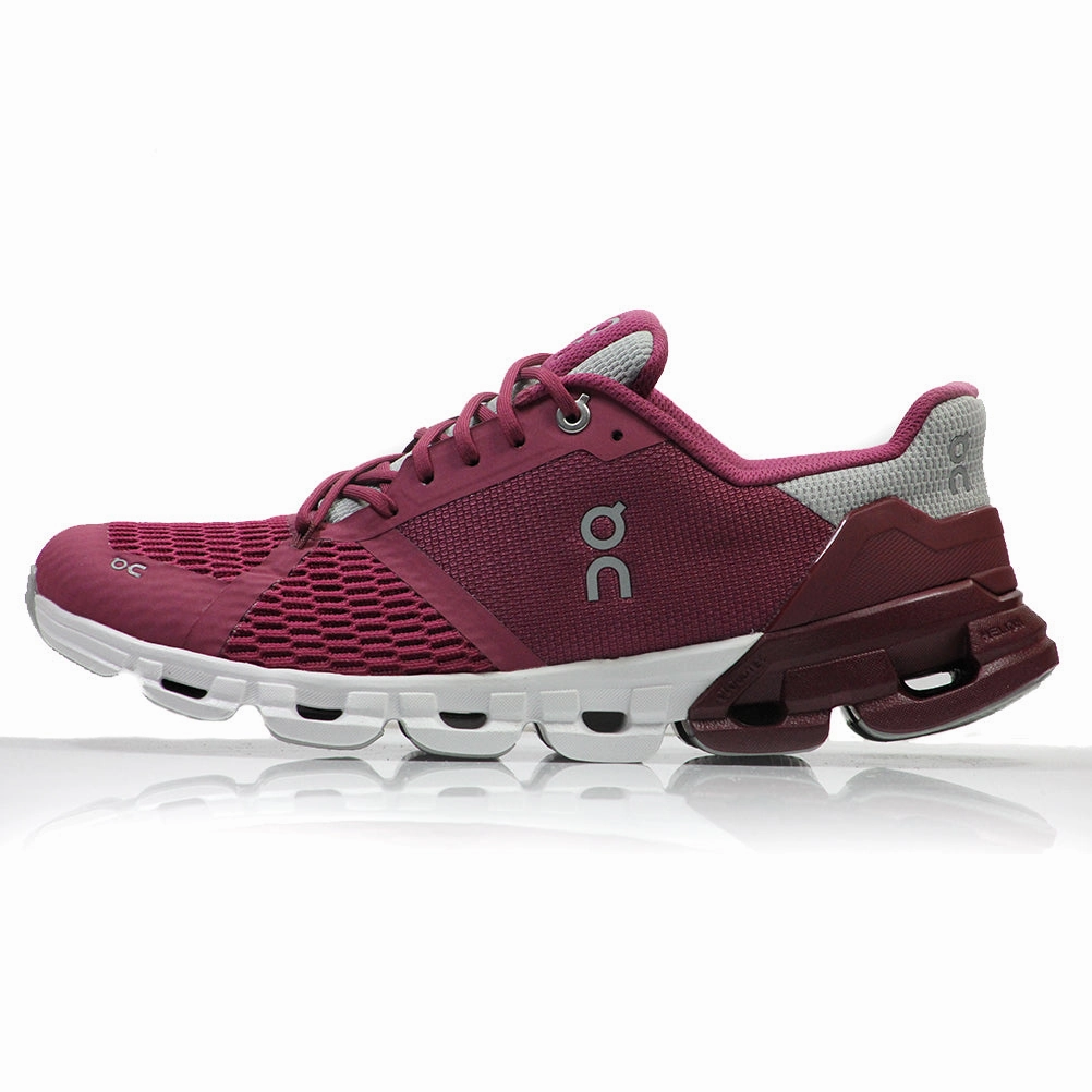 On Cloudflyer Women's Running Shoe - Magenta/Mulberry Running Shoes With Best Cushioning