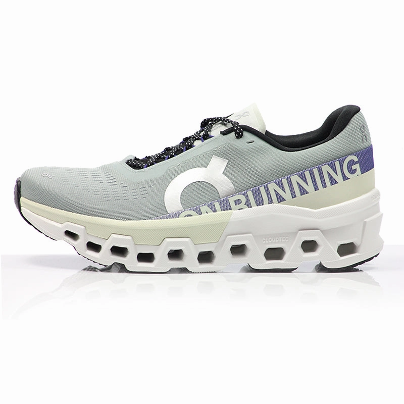 Long Distance Running Shoes For Wide Feet On CloudMonster 2 Women's Running Shoe - Mineral/Aloe
