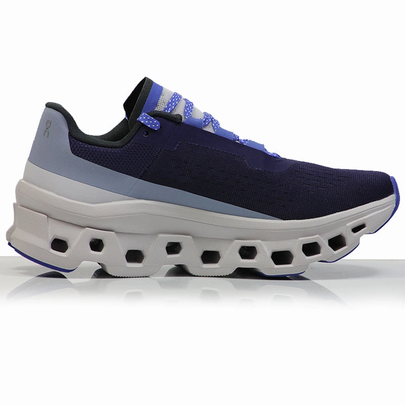 On CloudMonster Women's Running Shoe - Acai/Lavender Best Running Shoes For Bunions