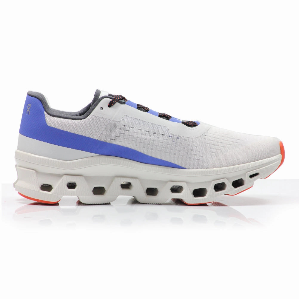 Hill Running Shoes On CloudMonster Women's Running Shoe - Frost/Cobalt