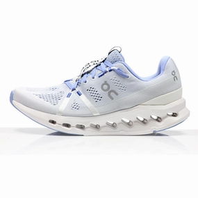 On Cloudsurfer Women's Running Shoe - Heather/White Best Deals Running Shoes