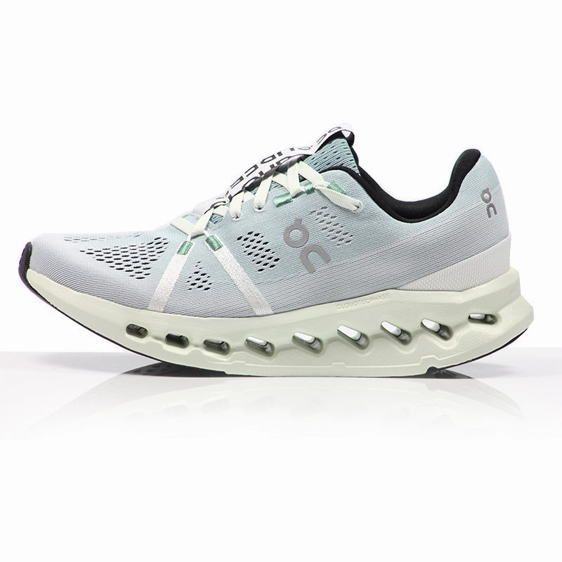 On Cloudsurfer Women's Running Shoe - Mineral/Aloe Flex Running Shoes