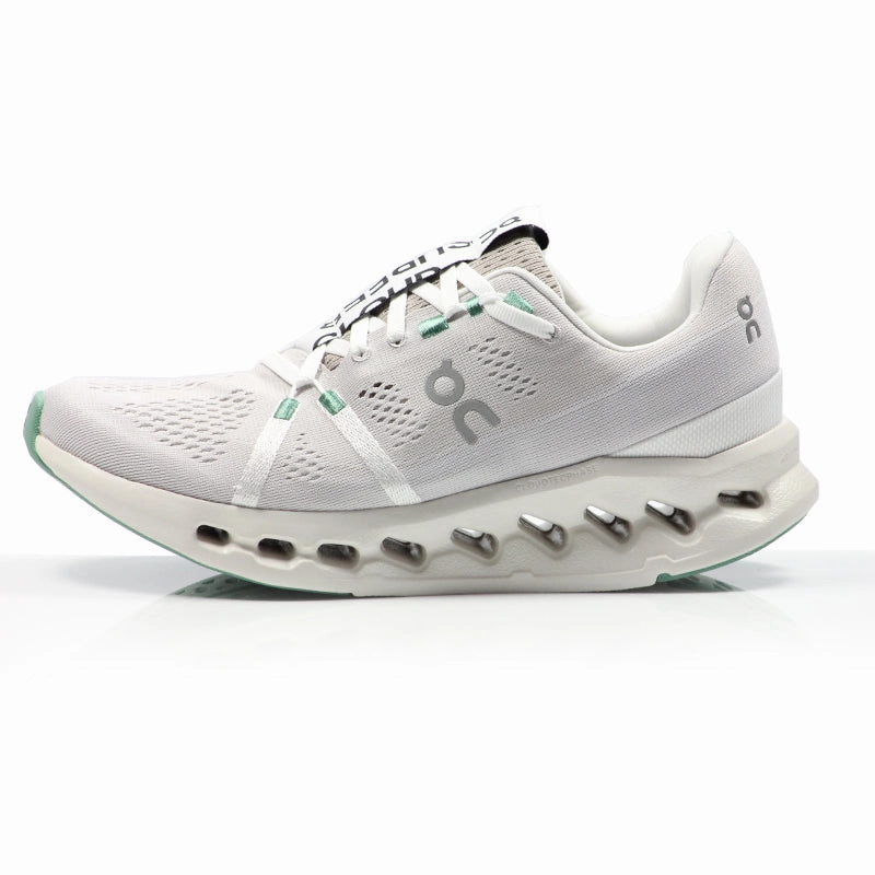 Wave Running Shoes On Cloudsurfer Women's Running Shoe - Pearl/Ivory