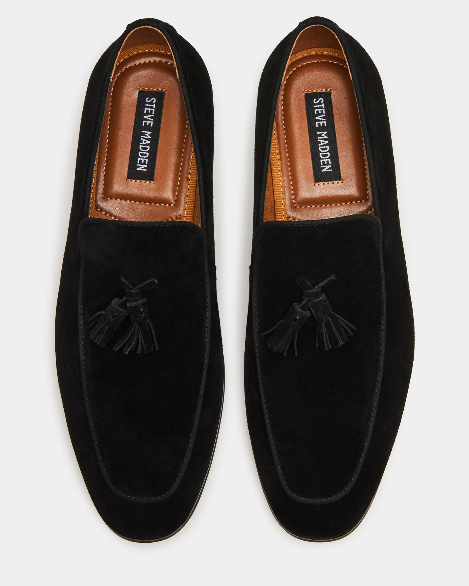Loafers For Beach Wedding ONDRE BLACK SUEDE