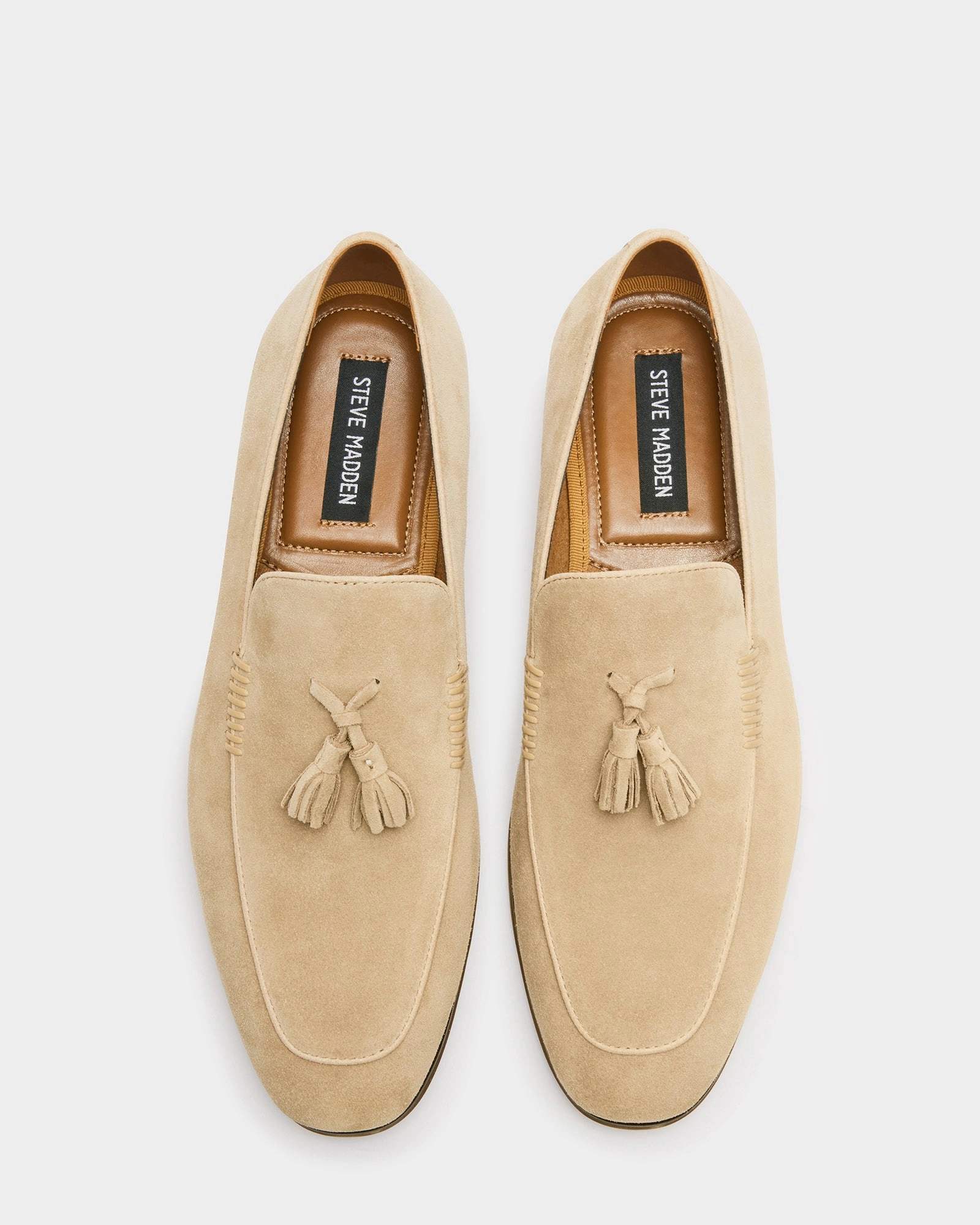 ONDRE SAND SUEDE Zara Loafers With Tassels