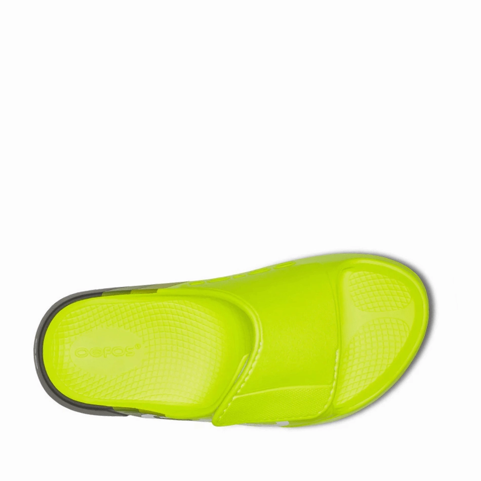 OOFOS Men's OOahh Sport Flex in Electro Rally SS25 Best Summer Sandals