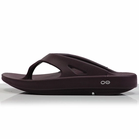 Cross Training Shoes Vs Running Shoes OOfos Women's OOriginal Recovery Flip - Cabernet
