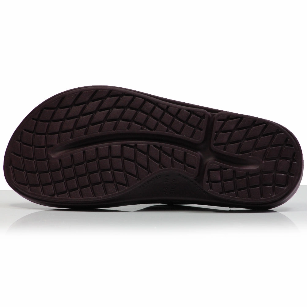 OOfos Women's OOriginal Recovery Flip - Cabernet Running Shoes Denver