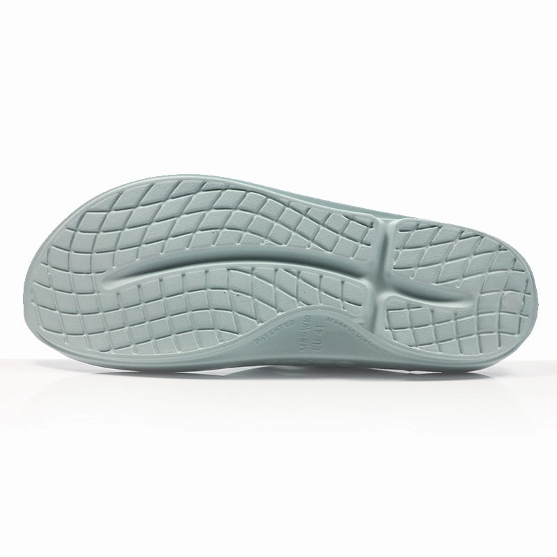 Minimalist Trail Running Shoes OOfos Women's OOriginal Recovery Flip - Mist