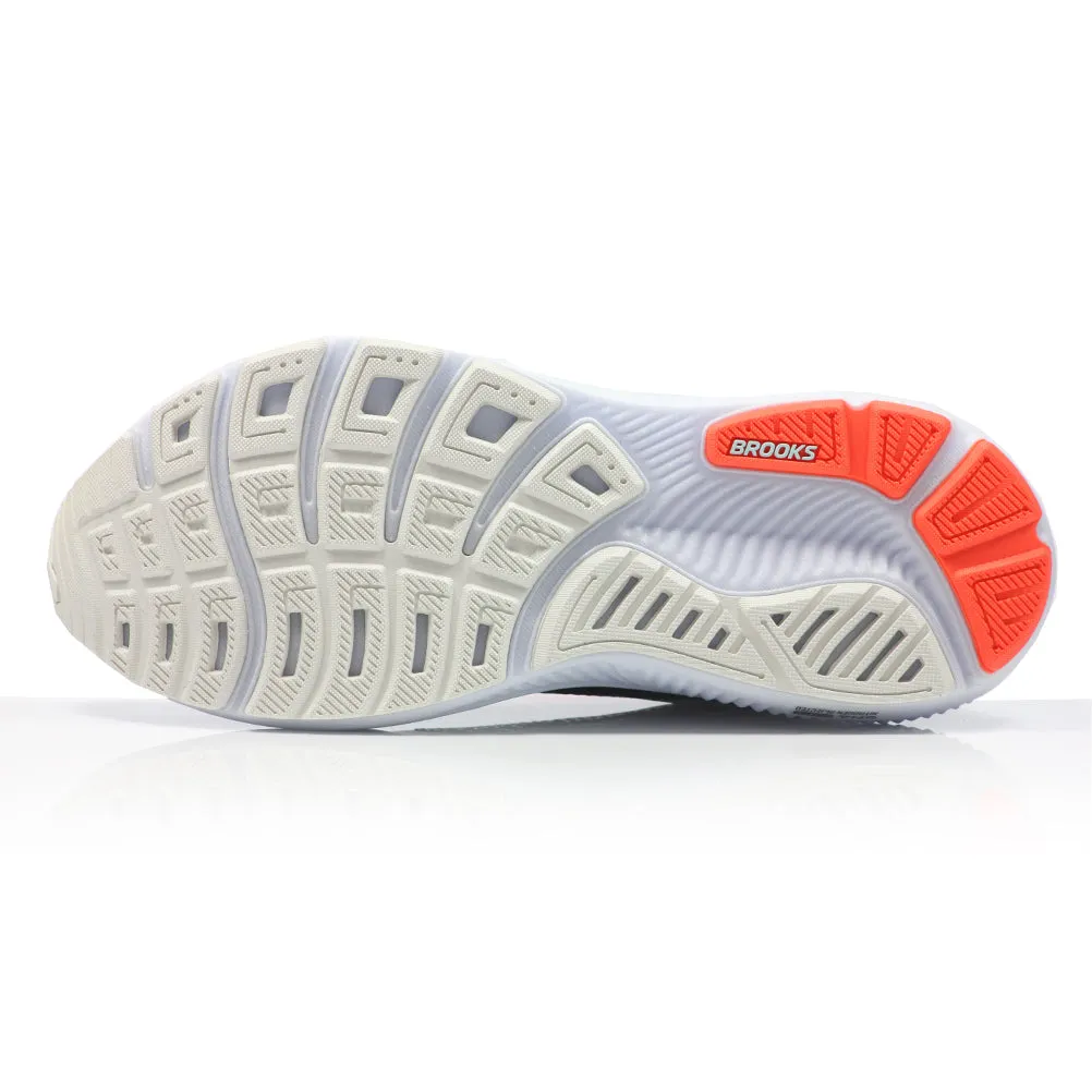 Brooks Ghost 17 Men's Running Shoe - White/Pink Clay/Gecko Deviate Nitro 3 Running Shoes