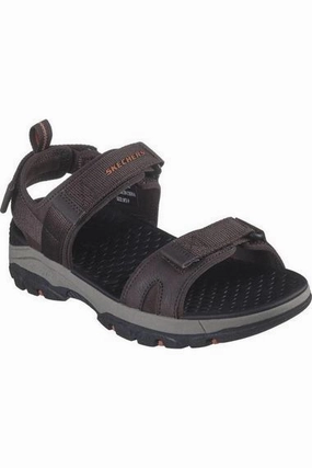 Flats Sandals Skechers 205112 Tresmen Menard in Chocolate