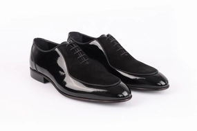 Flat Shoes To Wear With Dress Panola Patent Leather Oxford Dress Shoes