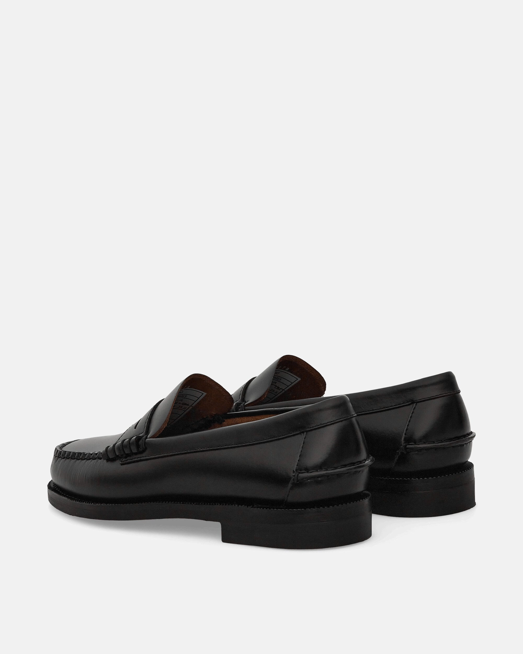 Men's Classic Dan Loafers Black Fussbett Sabot Loafers