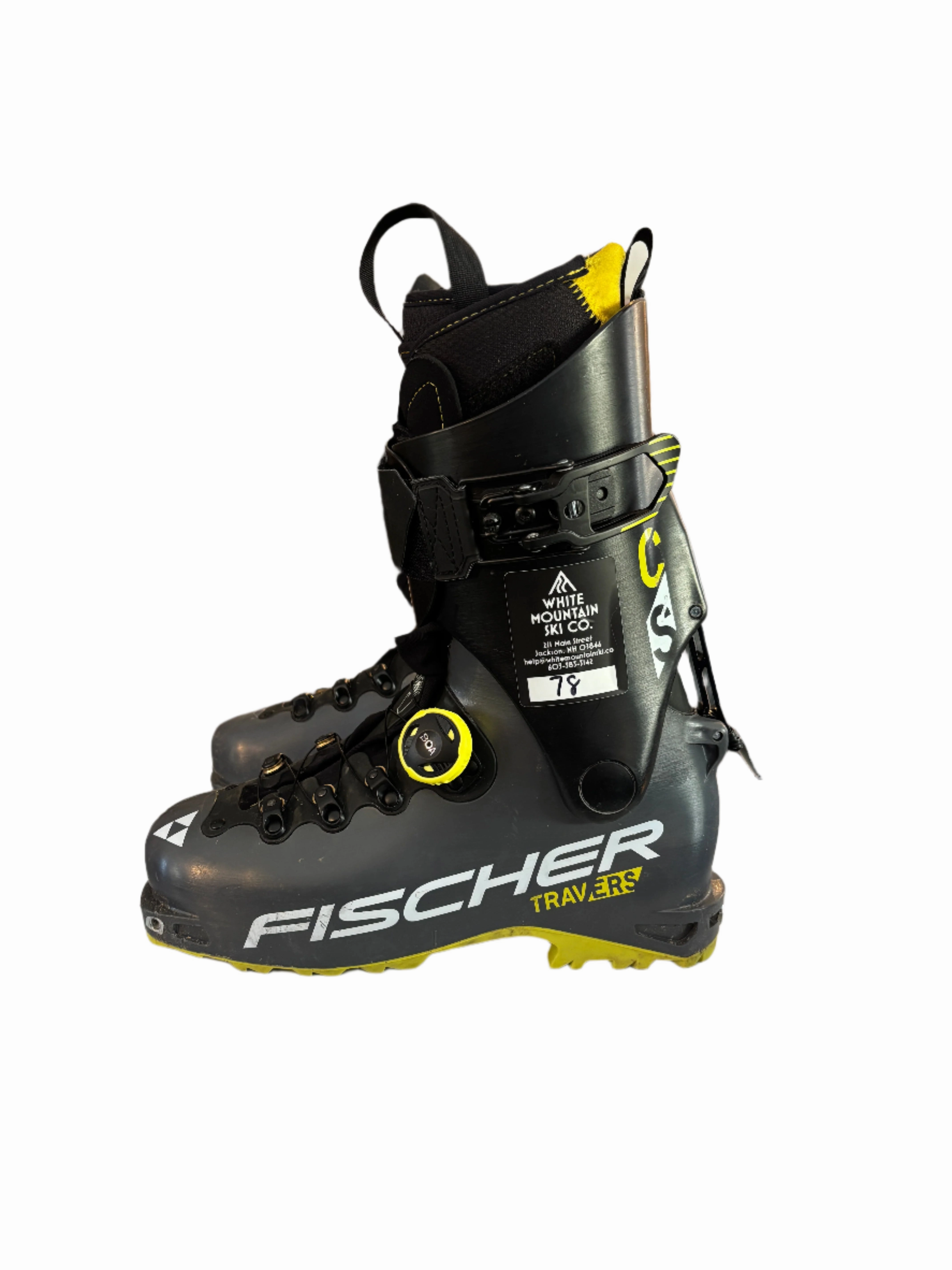 Fischer Travers CS 27.5 24/25 Demo Fleet #78 Lightweight Composite Toe Boots