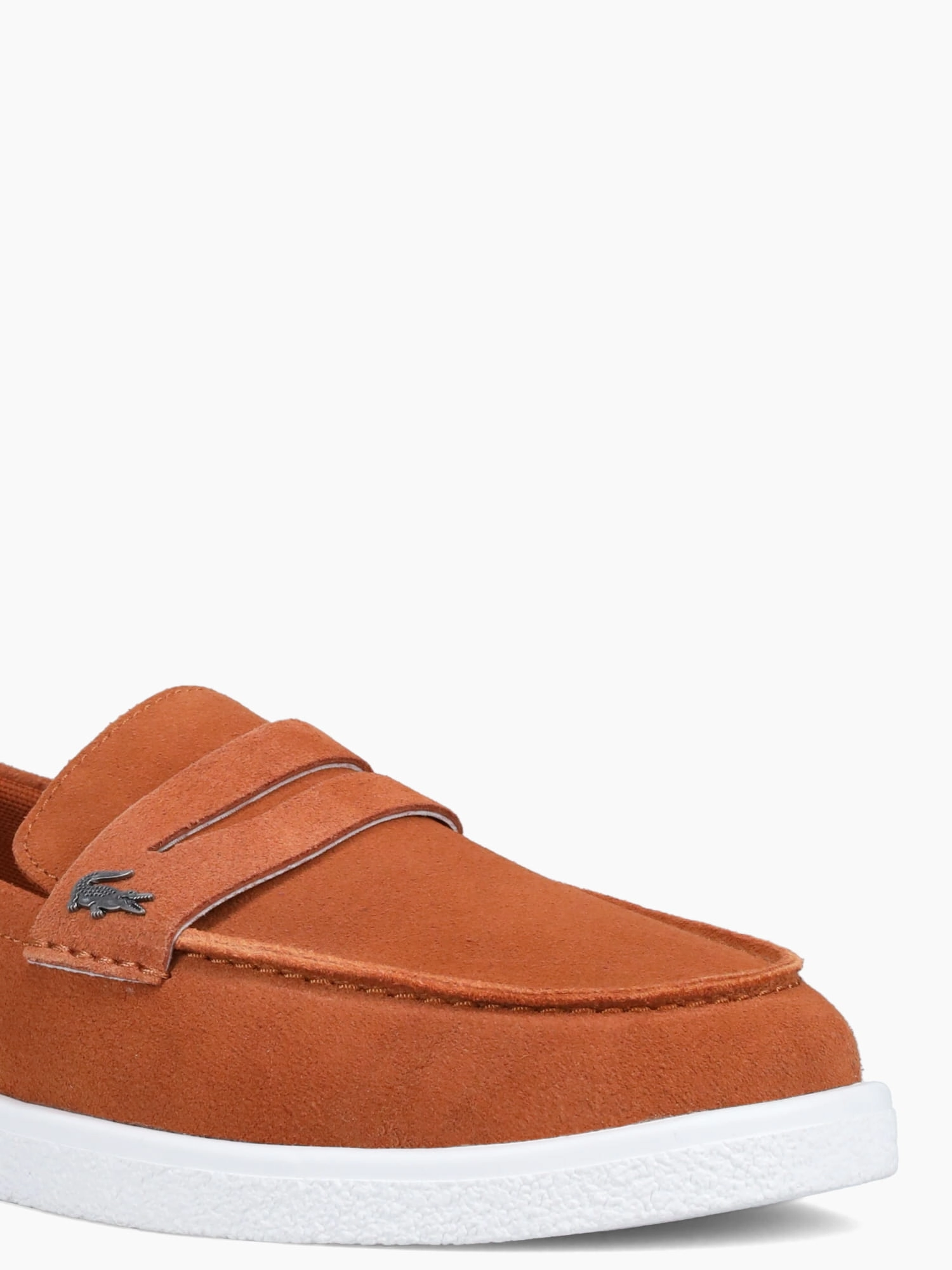 Cochet Brn Wht leather Flat Church Shoes