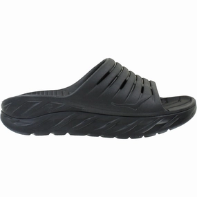 Men's Hoka Ora Recovery Slide, Black, 9 D Medium Nc