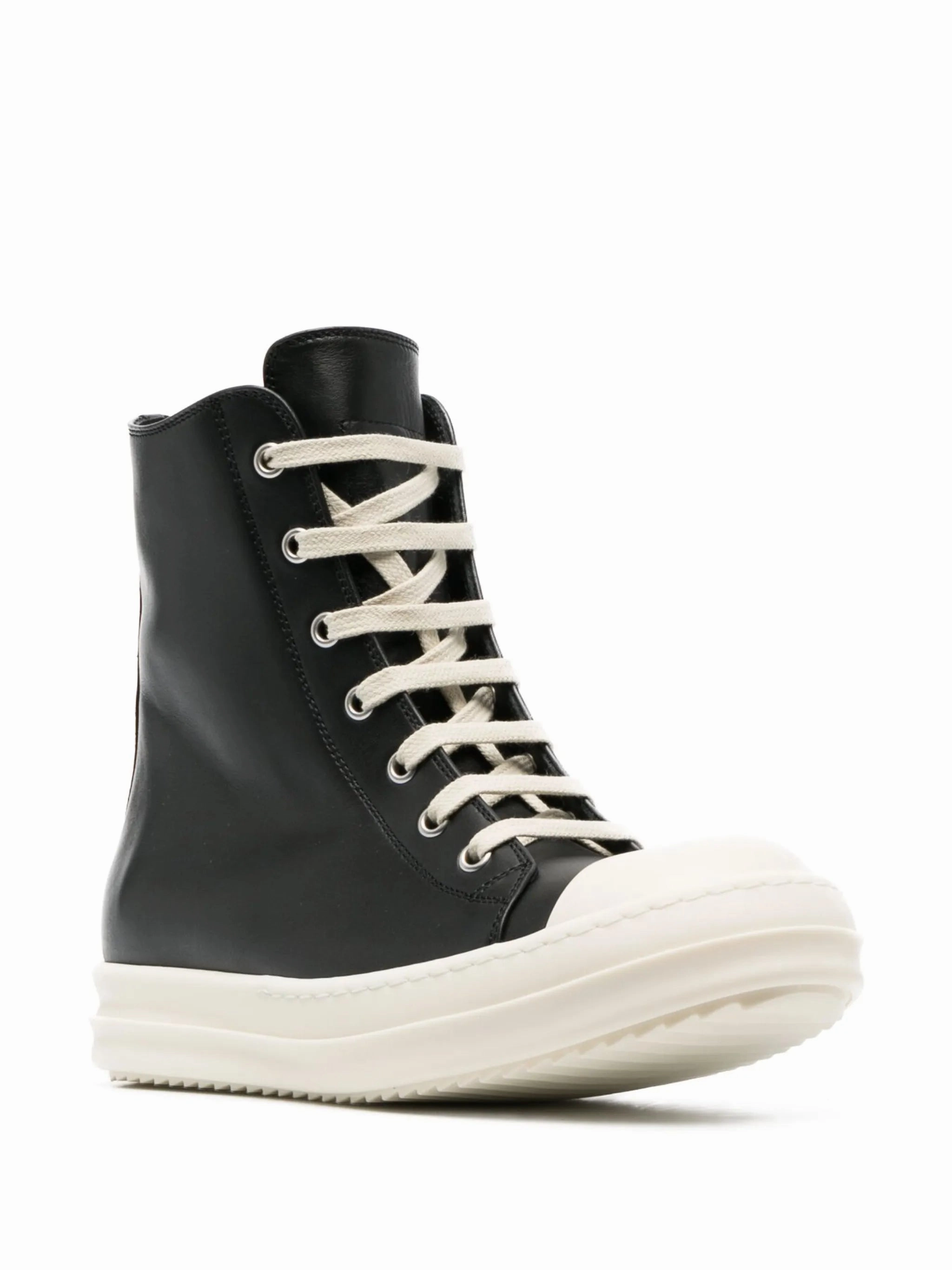 Flat Designer Bridal Shoes calf-leather lace-up sneakers