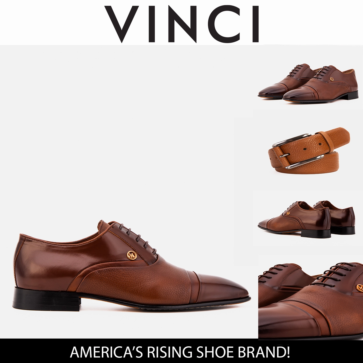 The Rockwell Handmade Tan Leather Cap Toe Oxford Men Shoe Cute Shoes For Dresses