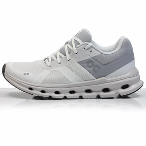 Running Shoe Brands On CloudRunner Women's Wide Fit Running Shoe - White/Frost