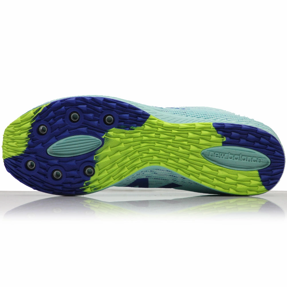 New Balance XC Seven V3 Womens Cross Country Spike  Glacier/Cobalt Blue Best Tennis Shoes For Running