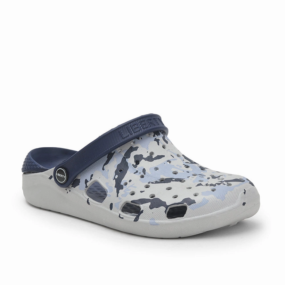 A-HA Navy Blue Casual Slingback Clogs For Men LPMXT-811 By Liberty Sandals Resort