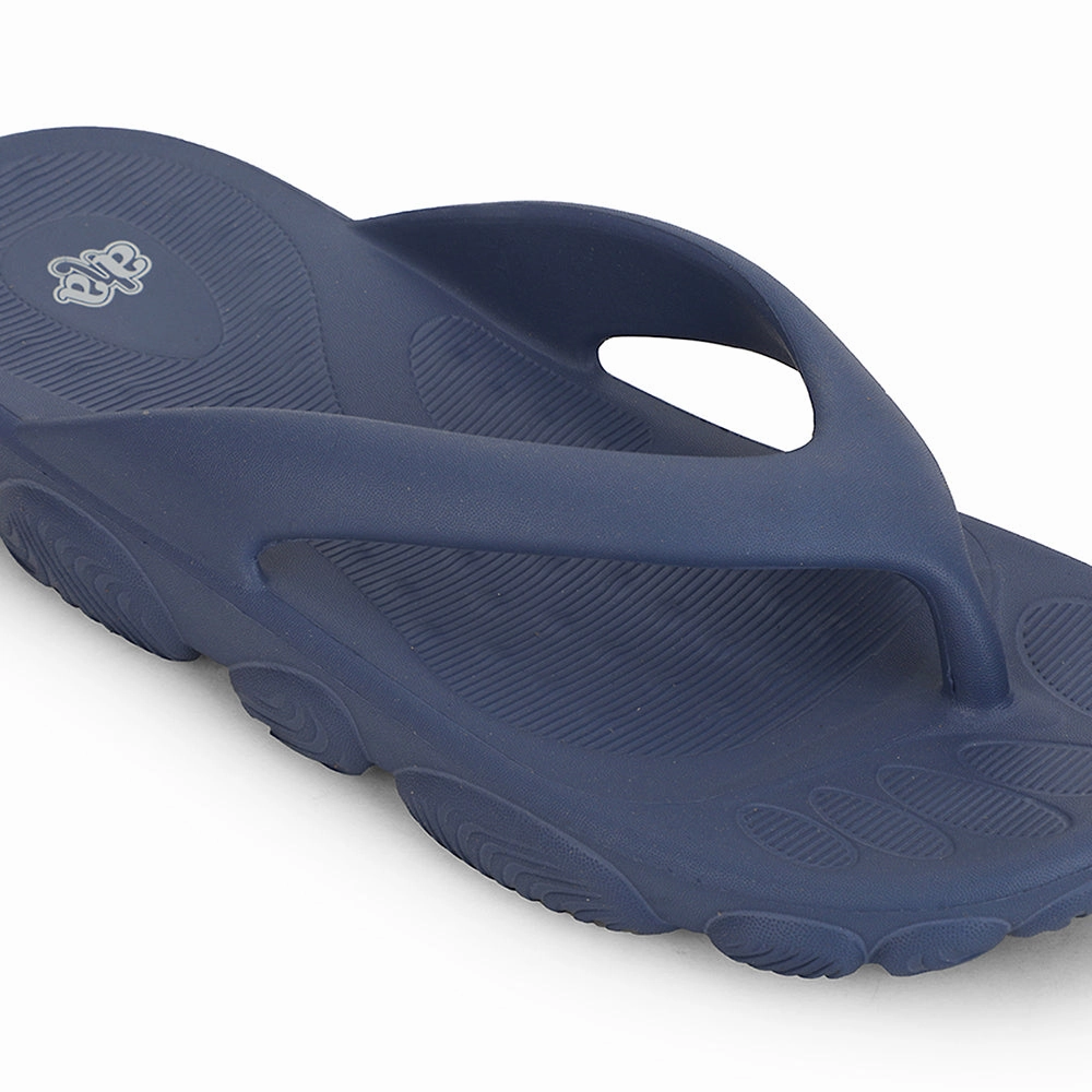 Lems Slippers A-HA Navy Blue Casual Slipper For Men BEACHLITEM By Liberty