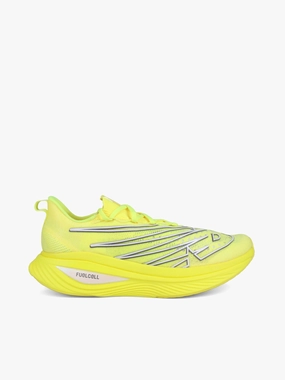 Fuelcell Sc Elite V3 Yellow Nylon Shoes For Runners With Flat Feet