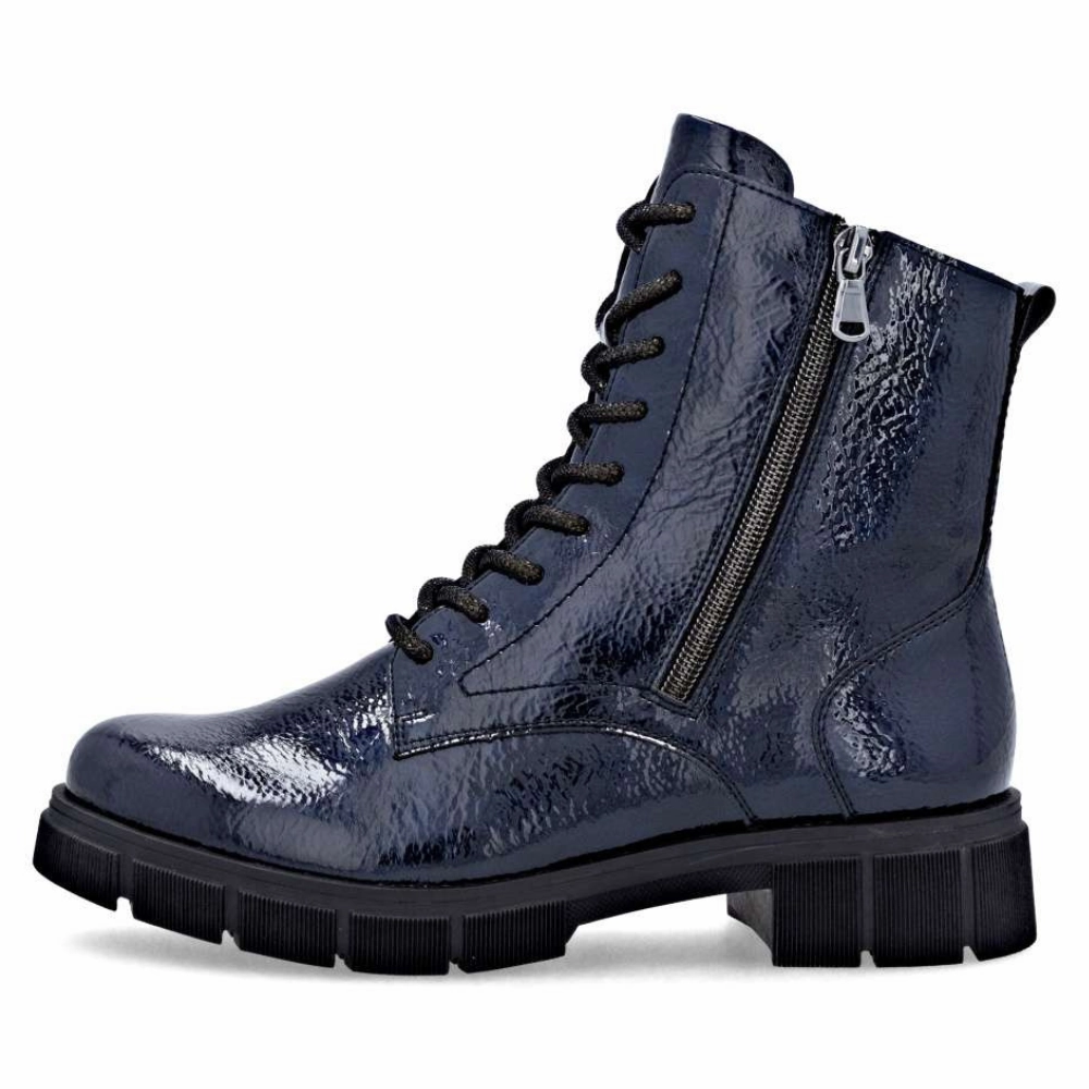 Mia Western Boots Remonte Marusha 72 Midnight Leather Boot (Women's)