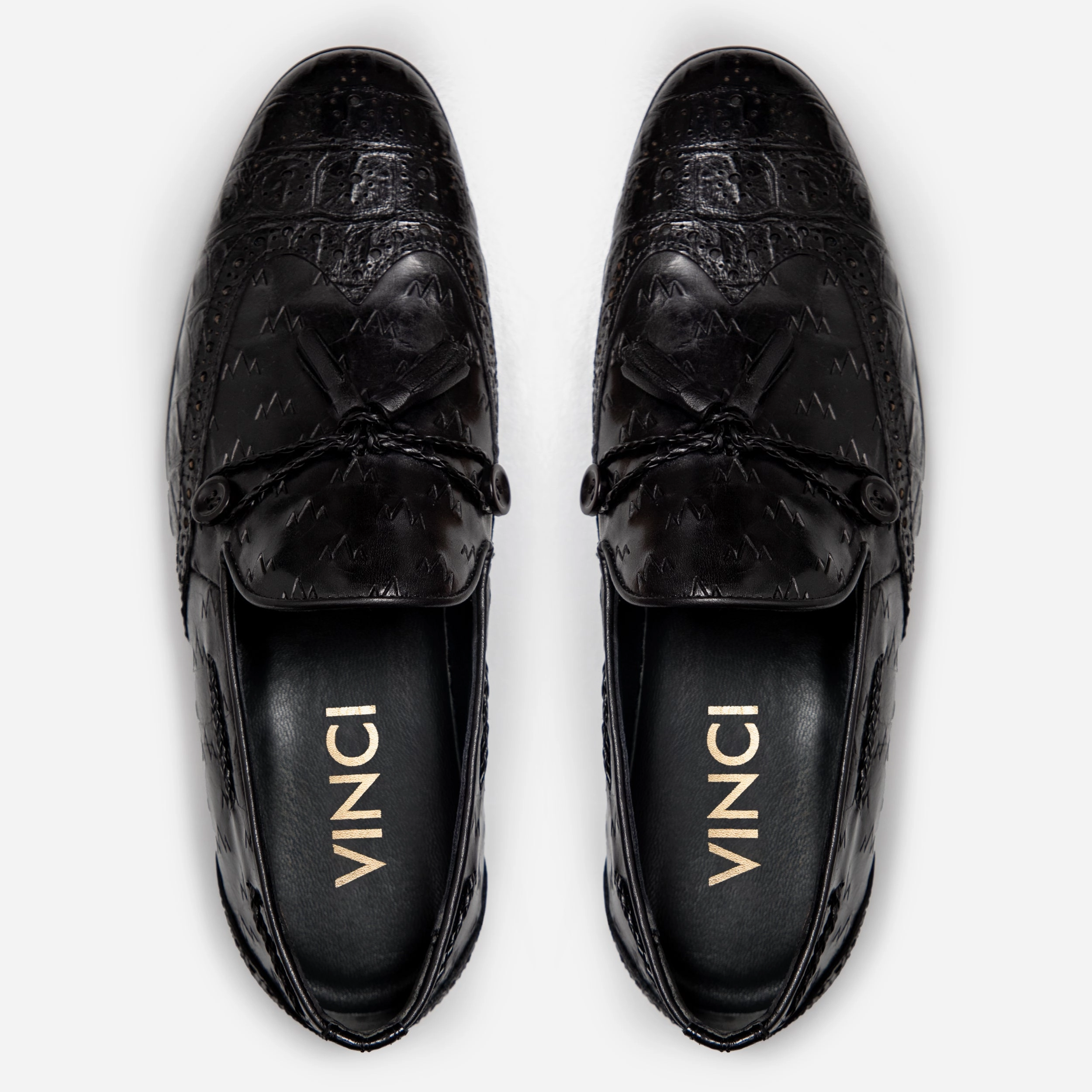 Louis Vuitton Shoes Dress Shoes The Istanbul Black Leather Tassel Loafer Men Shoe