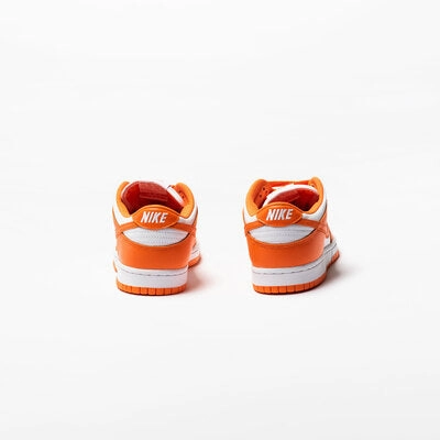 Insane Nike Shoes Dunk Low Syracuse Mens Lifestyle Shoe - White/Orange Limit One Per Customer