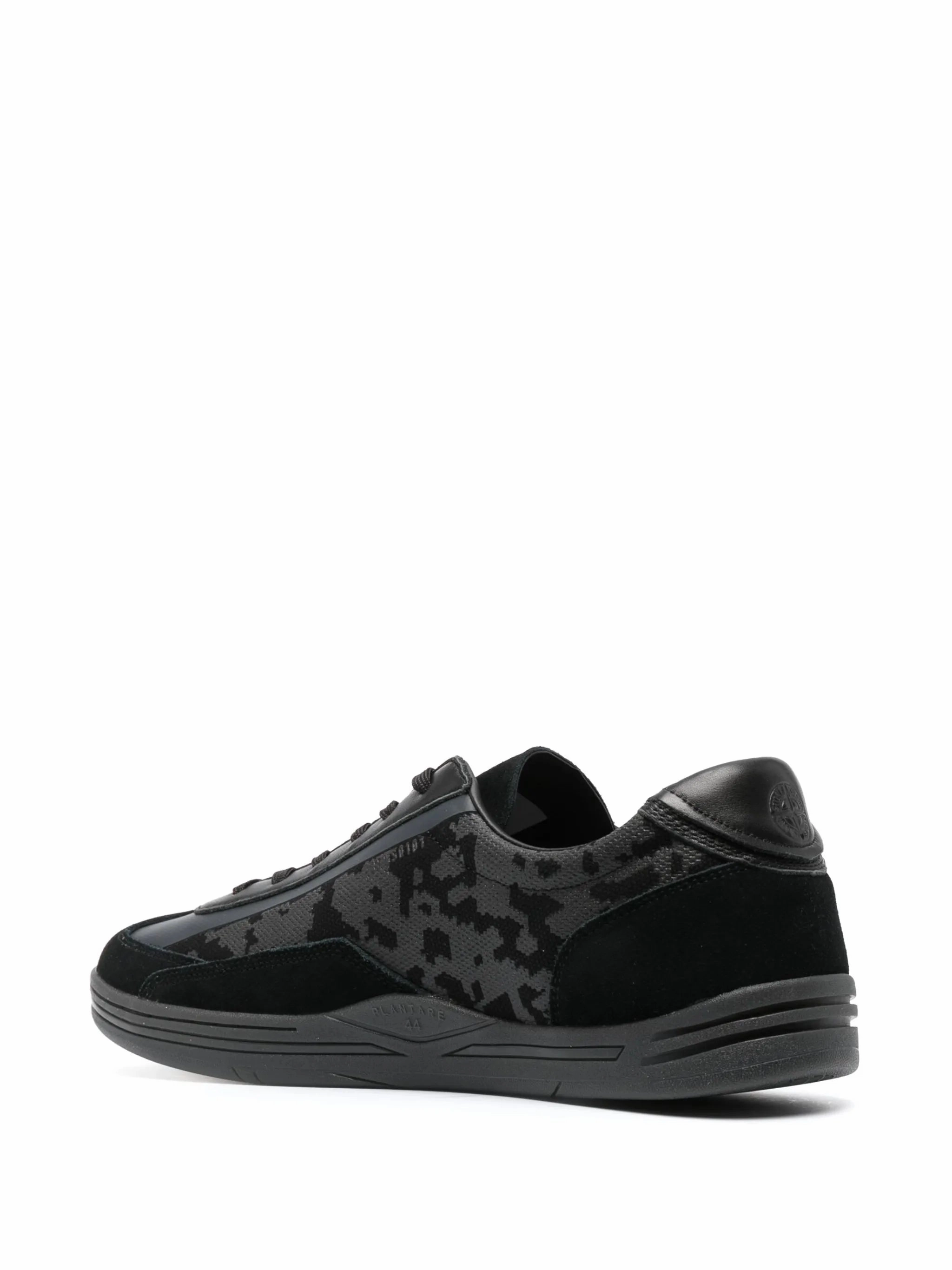 Flat Feet In Shoes Compass-motif low-top sneakers