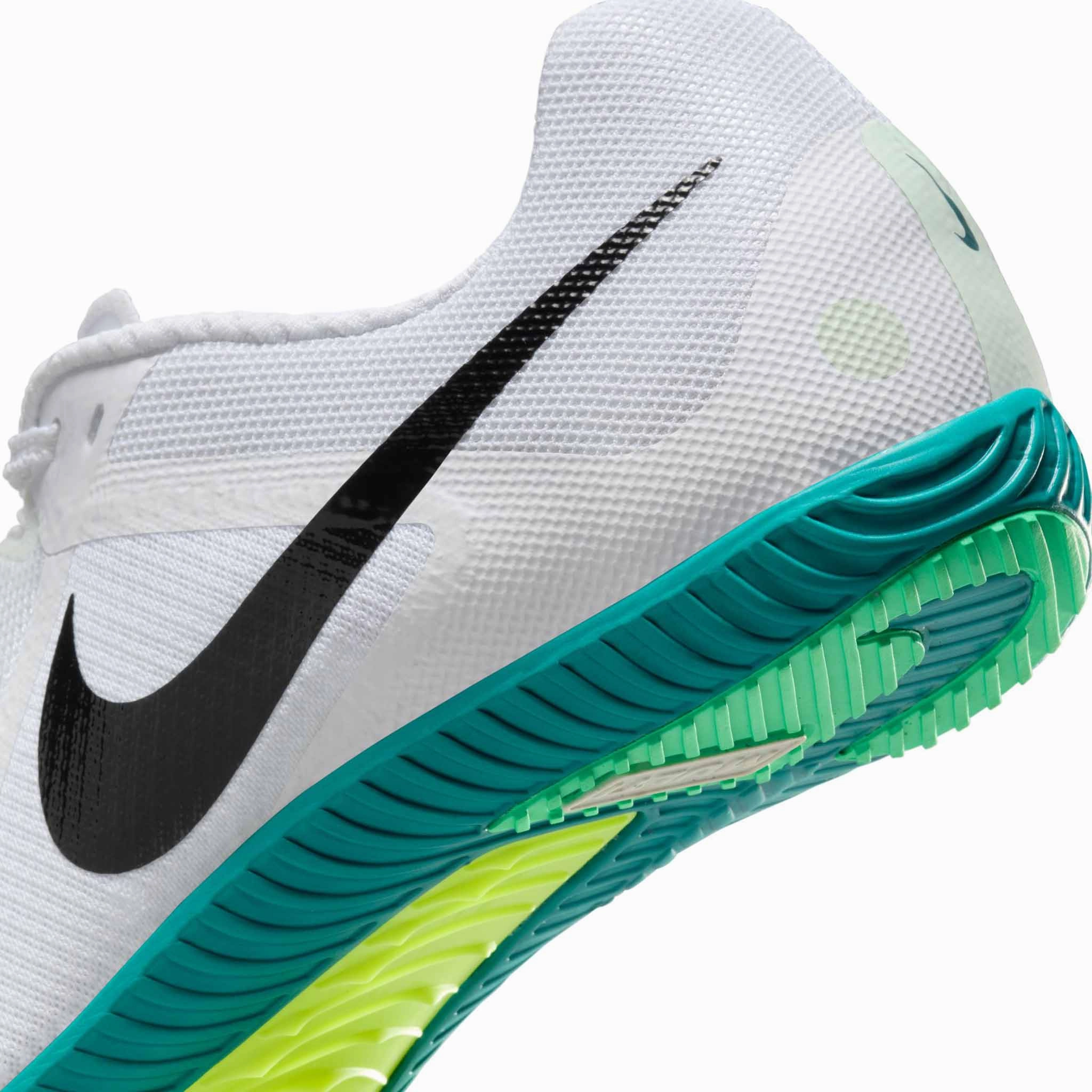 Nike | Unisex Zoom Rival Track & Field Multi-Event Spikes - White/Black-Bright Spruce-Vapor Green Tatum Shoes Nike