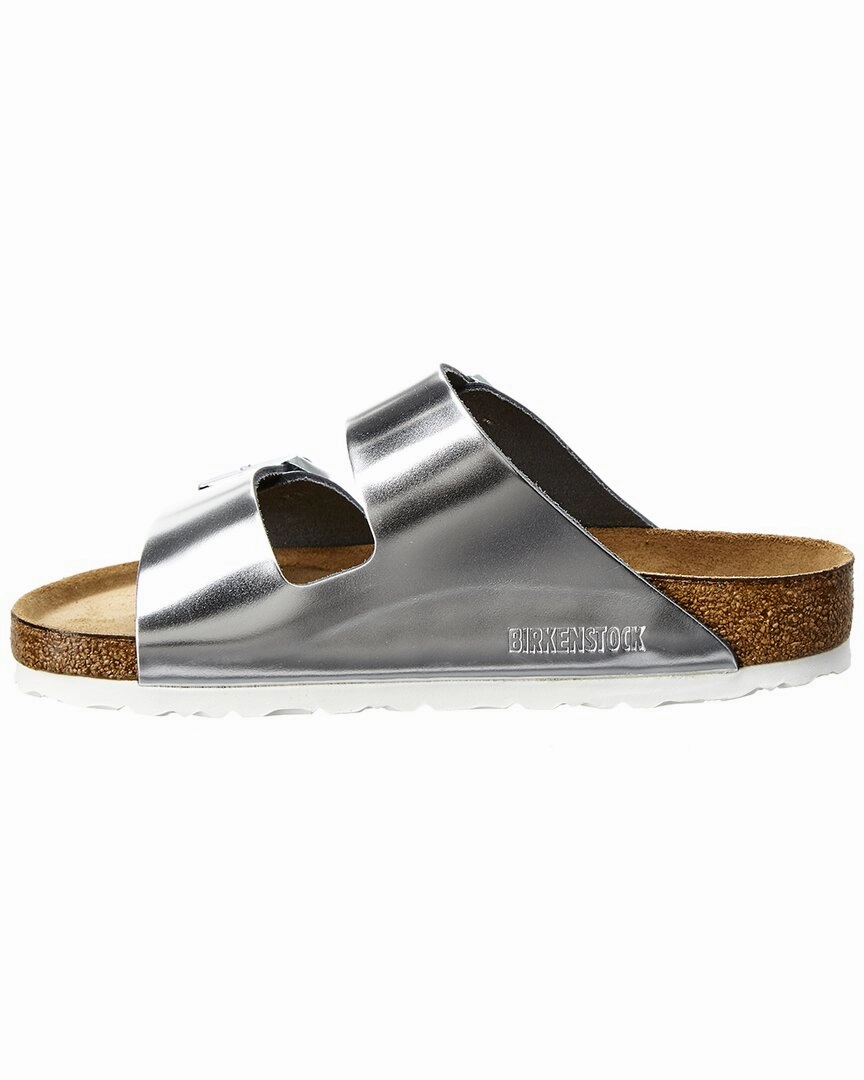 Schutz Sandals Birkenstock Women's Arizona Soft Footbed Leather Sandal