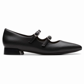 Clarks Natalyn Lane Black Leather Shoe (Women's) Loafers Dress Shoes