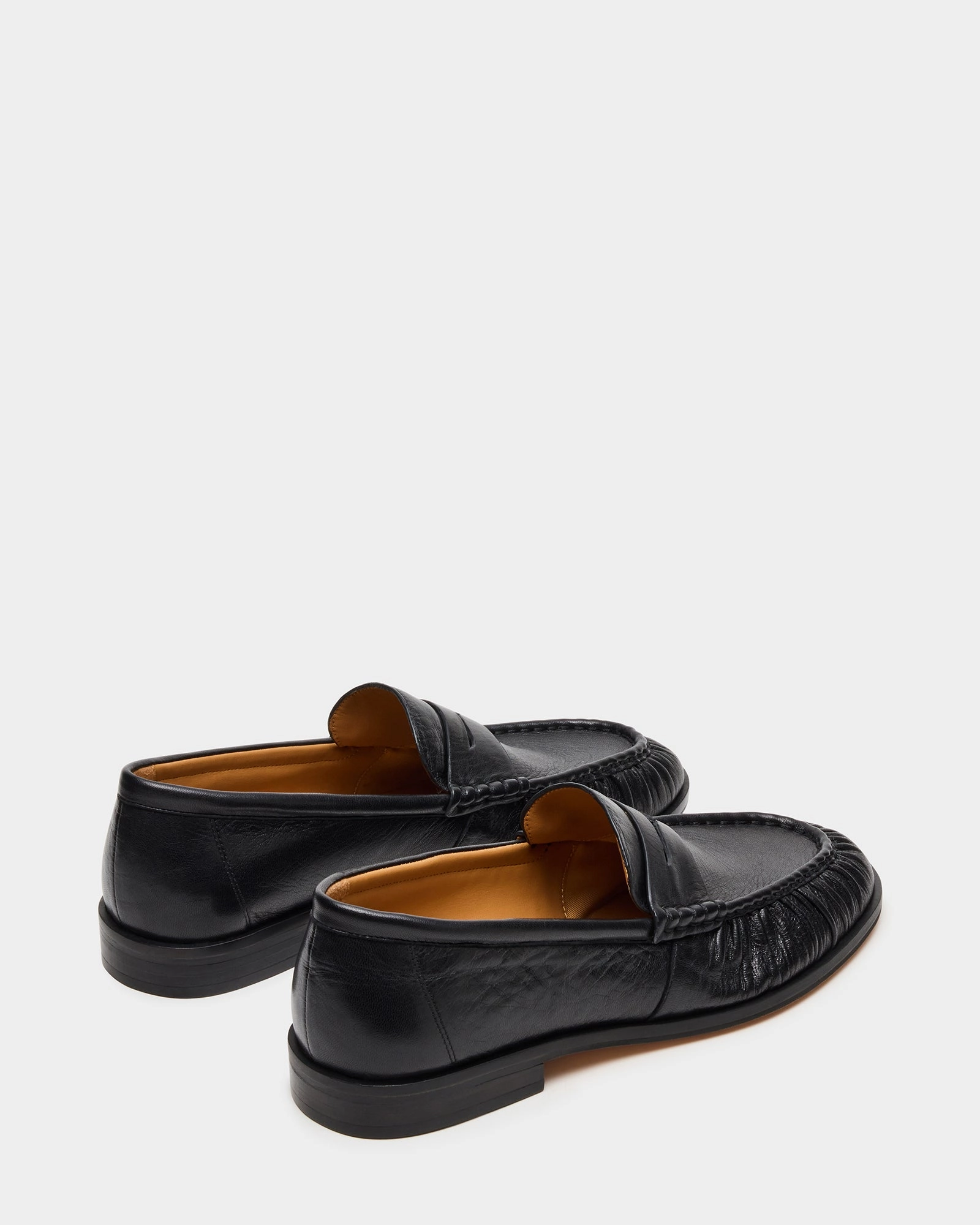 QUINCEY BLACK LEATHER Carlos Loafers