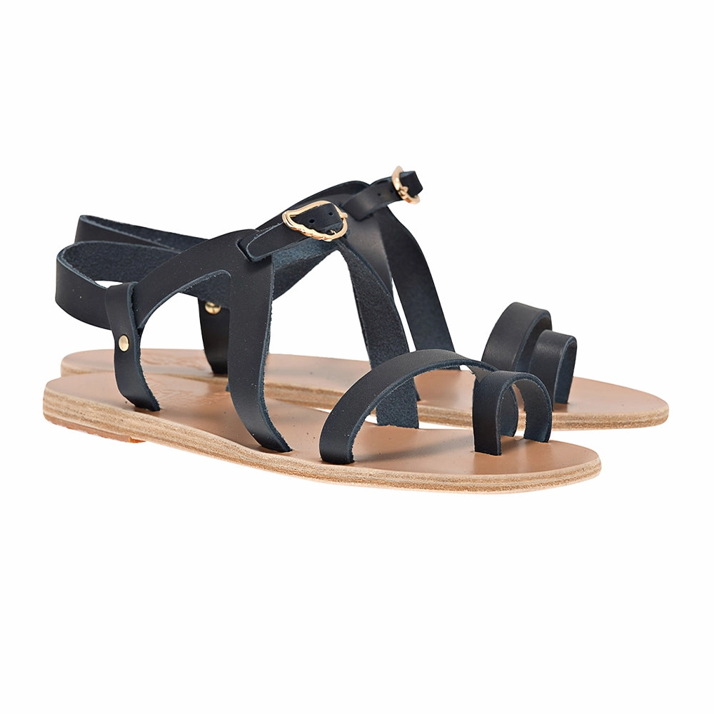 Phoebe Marine Heeled Fisherman Sandals