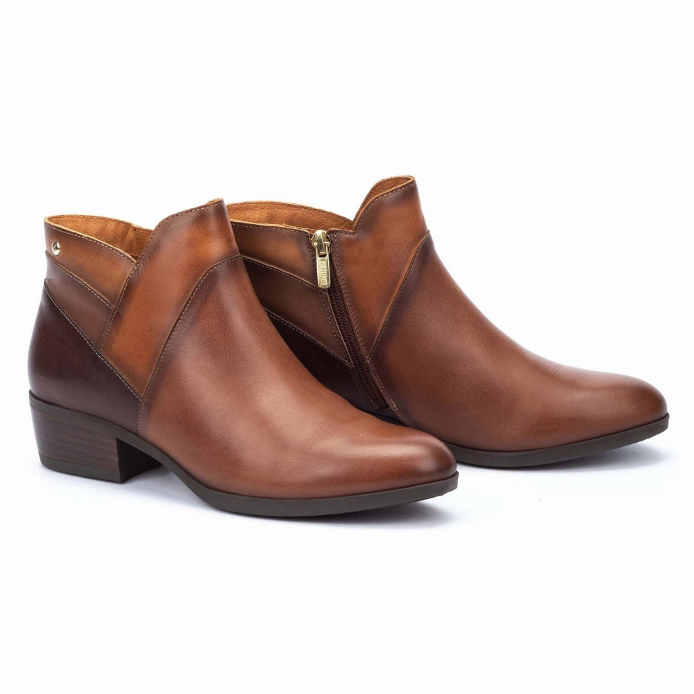 Autumn Boots Pikolinos Daroca Cuero Leather Ankle Boot (Women's)