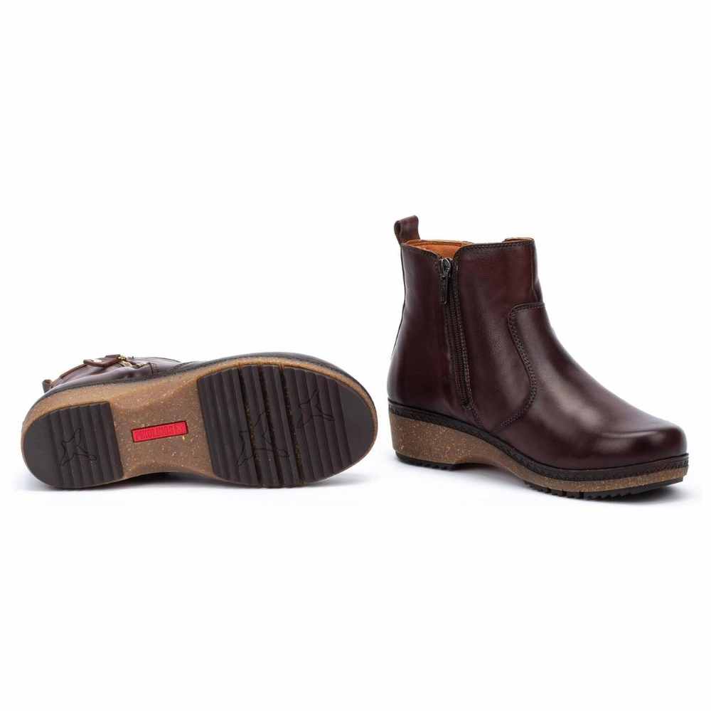 Pikolinos Granada Caoba Leather Boot (Women's) Boots North Face