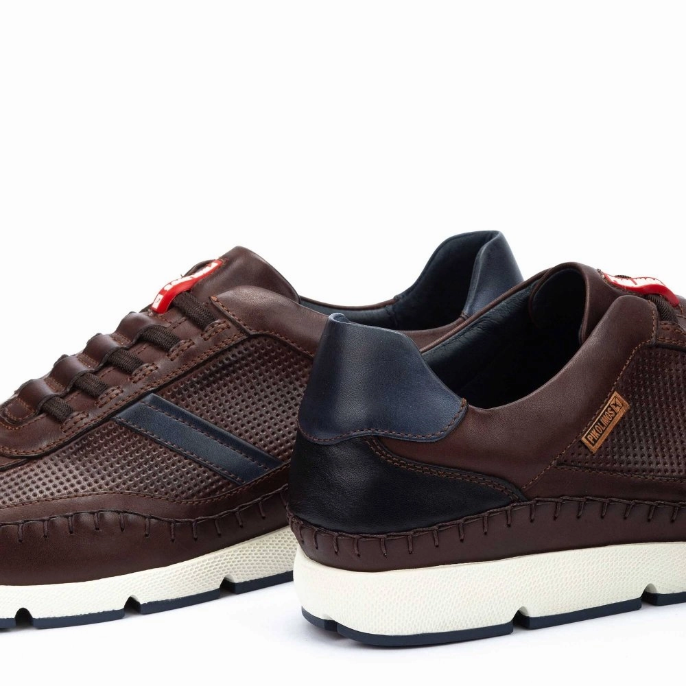 Penny Loafers And Socks Pikolinos Men's Fuencarral M4U-6046C6 - Olmo