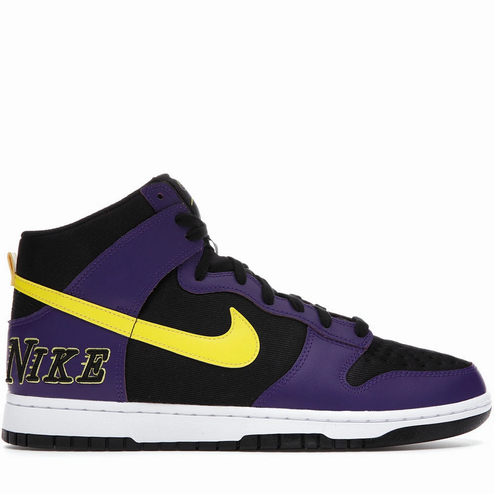 Nike Monarch Shoes Squeak Nike Dunk High EMB Lakers